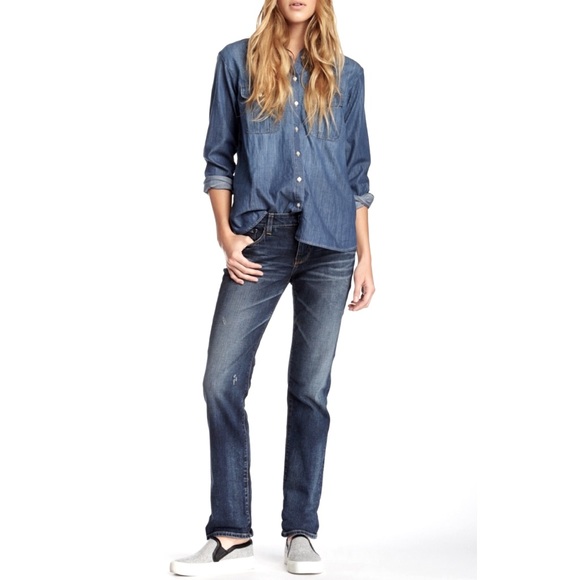 BIG STAR 1974 Kate Straight Leg Jeans, 24R - Picture 2 of 9